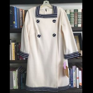Vintage 1960s dress and matching 3/4 sleeve coat